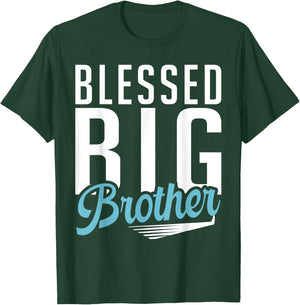 Blessed Big Brother T-Shirt - T-Shirt | Forest