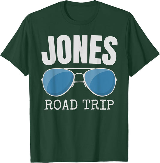 Jones Family Road Trip Aviator Retro Sunglasses T-Shirt - T-Shirt | Forest