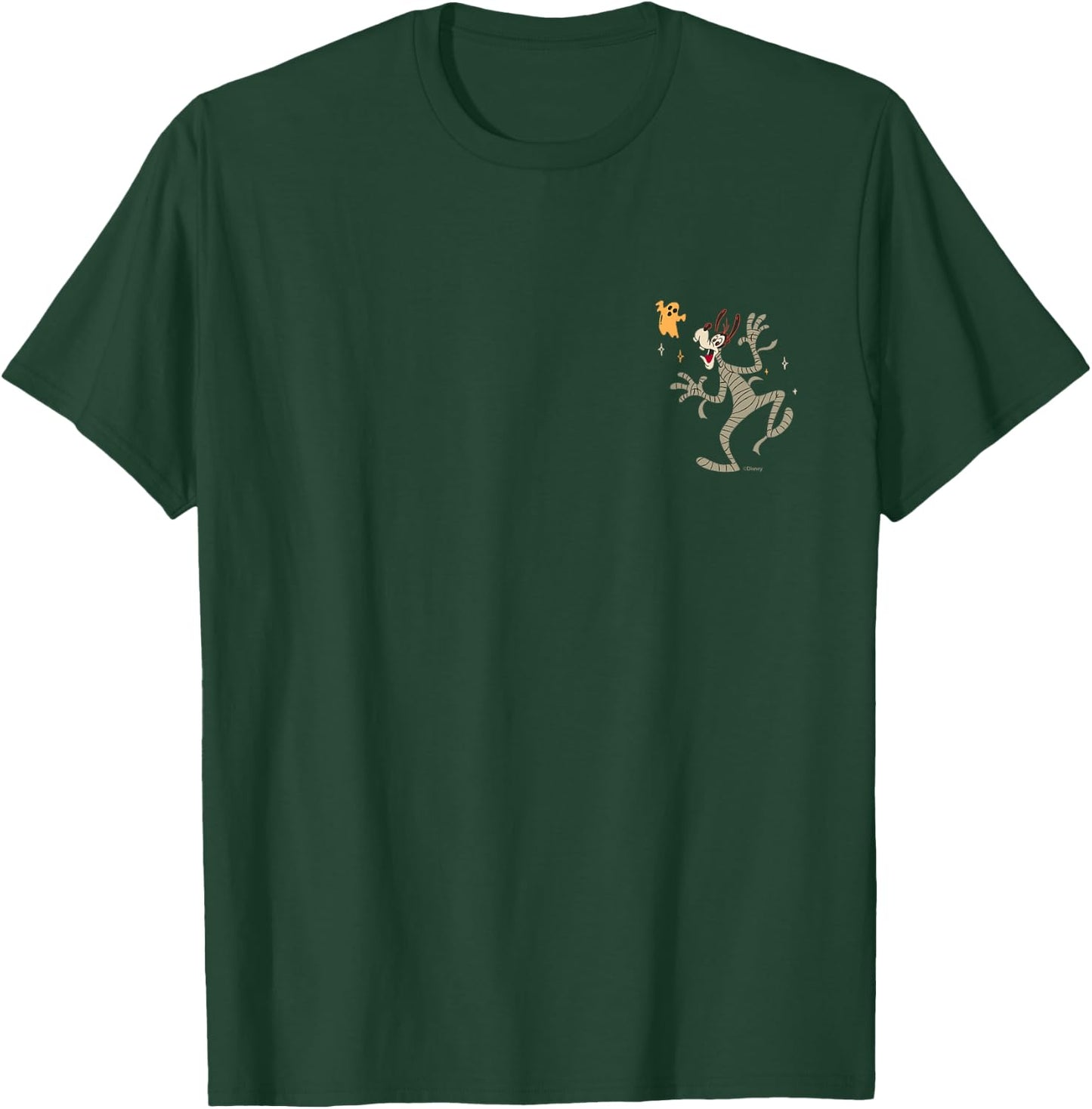 Disney Goofy Halloween Mummy and Spooky Ghost T-Shirt - T-Shirt | Forest