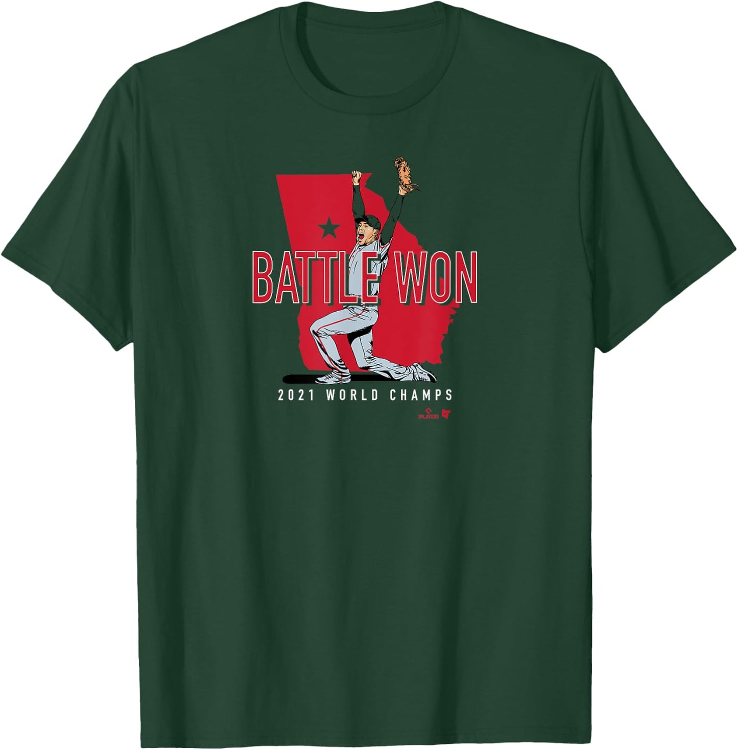 Officially Licensed Freeman - Freddie Freeman: Battle Won T-Shirt - T-Shirt | Forest
