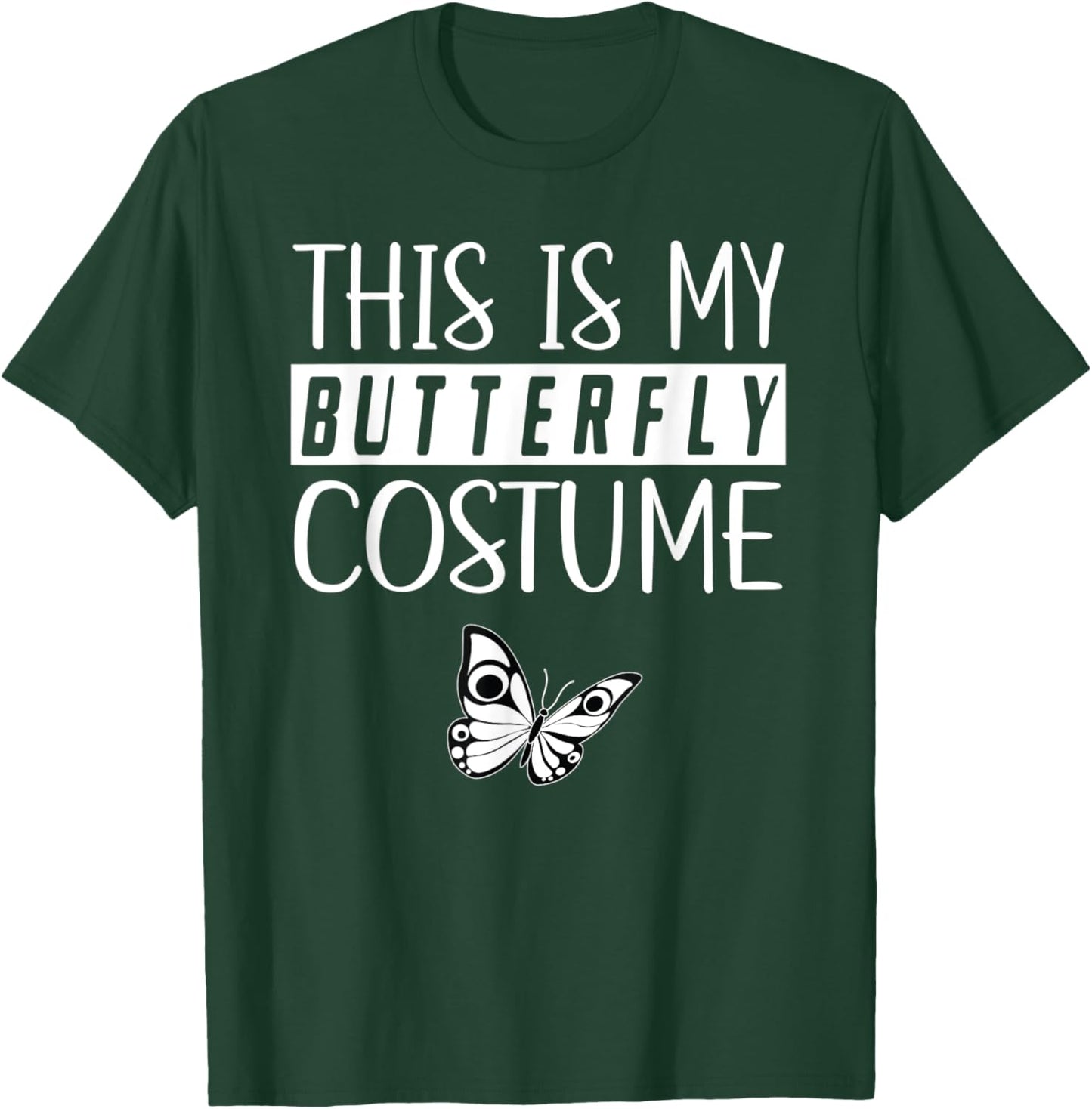 This Is My Butterfly Costume Party Matching Couple T-Shirt - T-Shirt | Forest