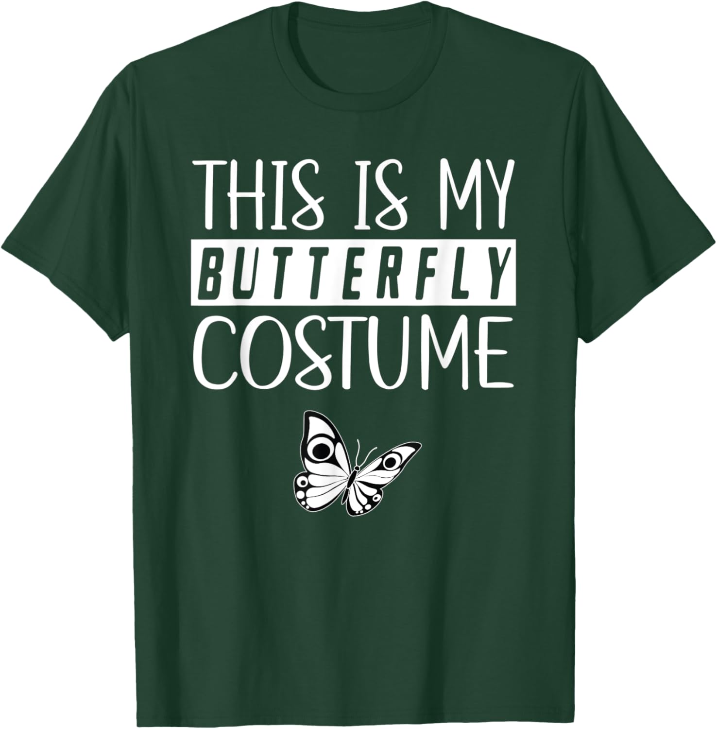 This Is My Butterfly Costume Party Matching Couple T-Shirt - T-Shirt | Forest