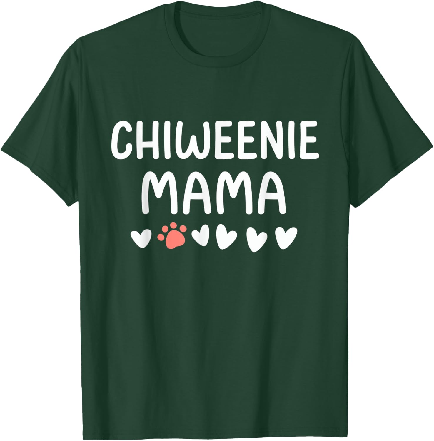 Chiweenie Mama Dog Mom T-Shirt - T-Shirt | Forest