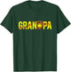 Grandpa Softball Grandpa Softball Player Grandfather T-Shirt - T-Shirt | Forest