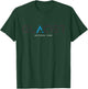 Glacier National Park Montana Tonal Retro Vintage T-Shirt - T-Shirt | Forest