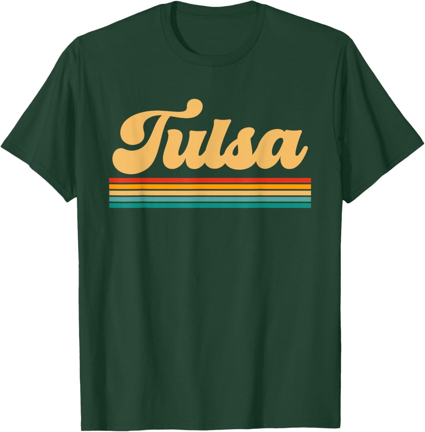 City of Tulsa Oklahoma T-Shirt - T-Shirt | Forest