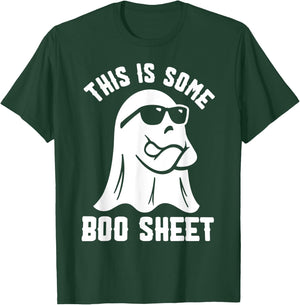 This Is Some Boo Sheet Halloween Ghost T-Shirt - T-Shirt | Forest