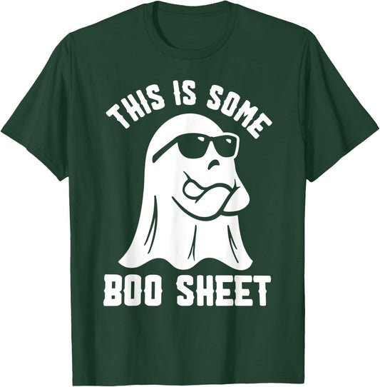 This Is Some Boo Sheet Halloween Ghost T-Shirt - T-Shirt | Forest