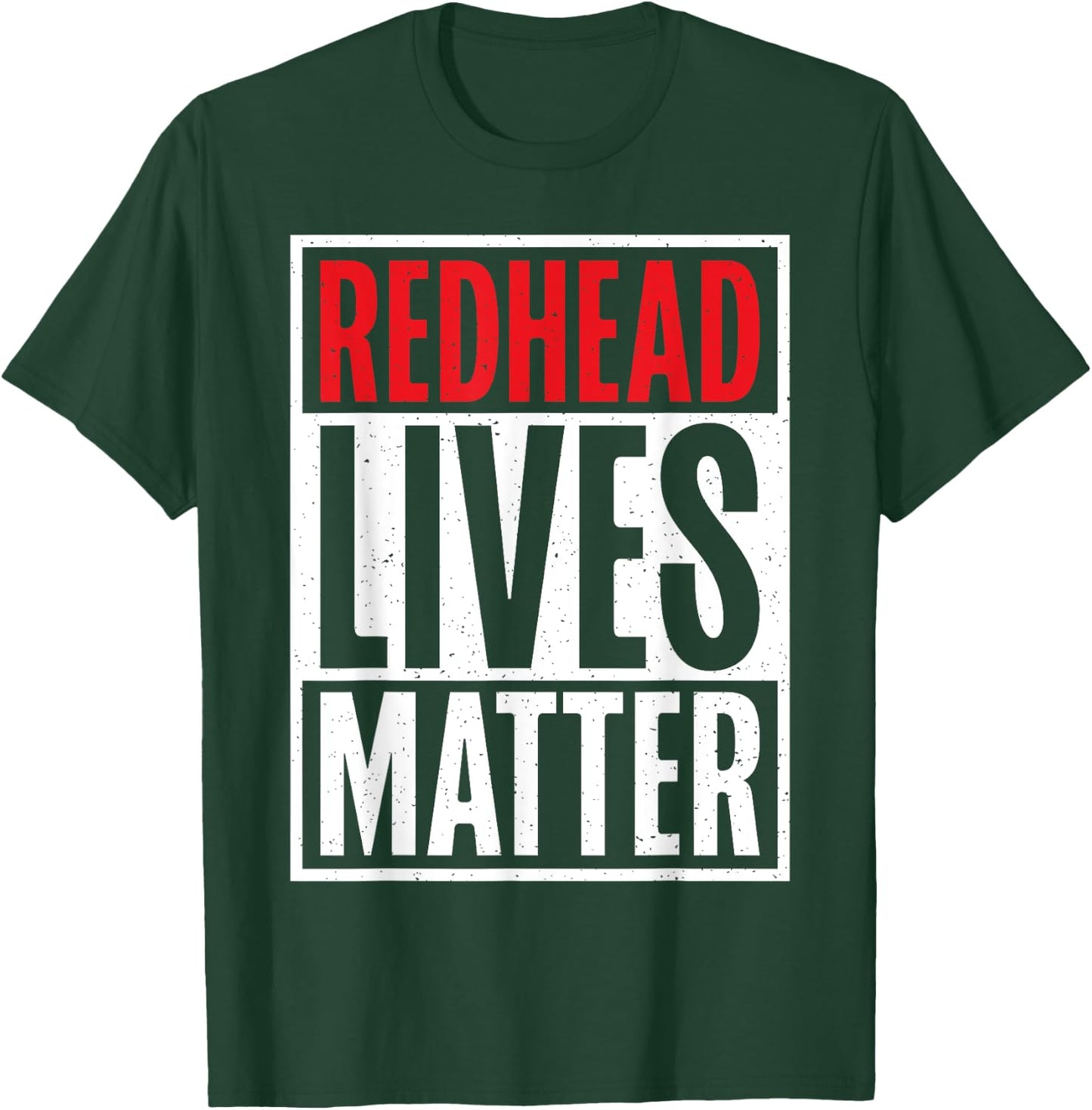 Redhead Lives Matter Redhead T-Shirt - T-Shirt | Forest