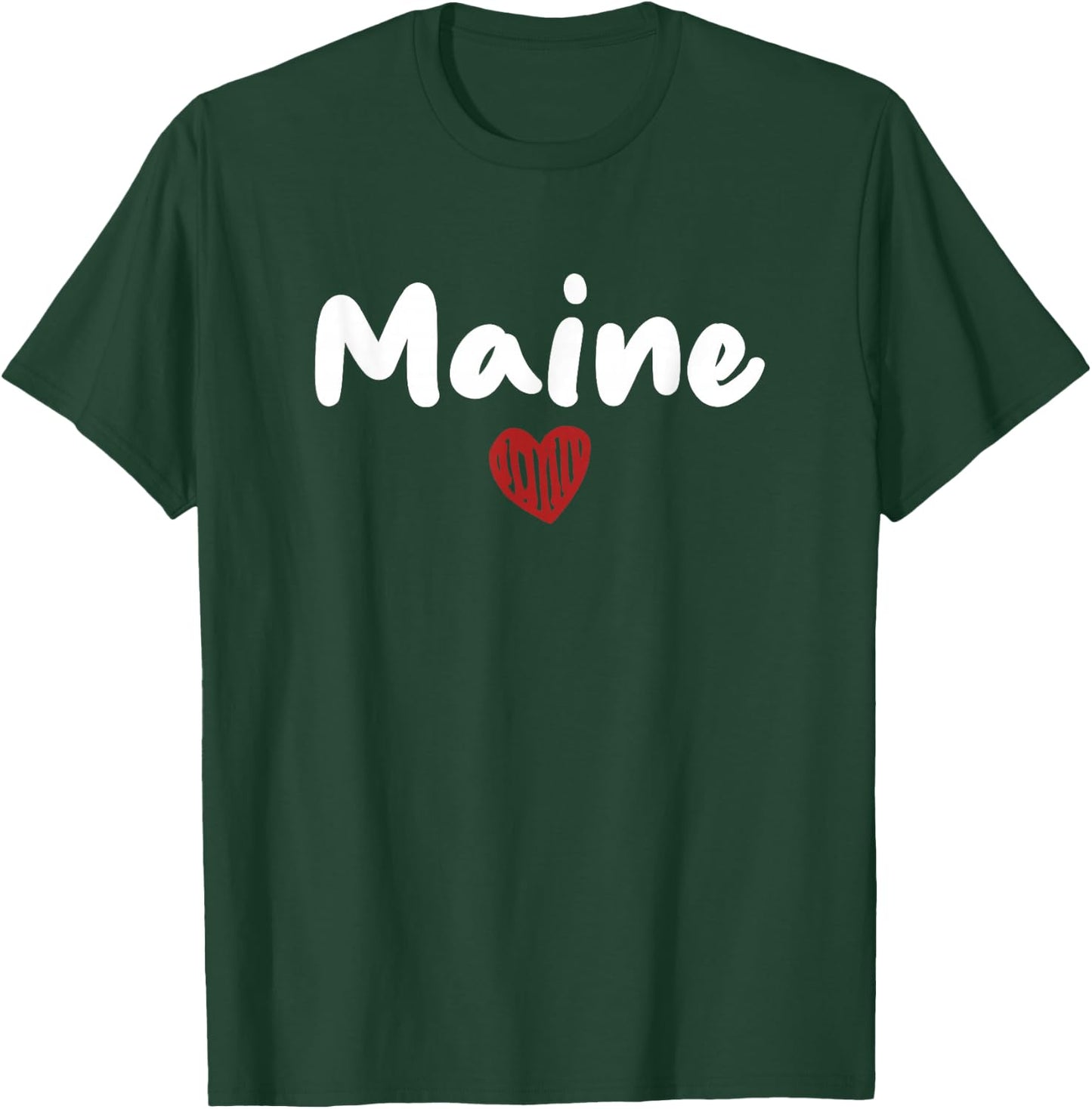 Maine - I Love Maine - Classic T-Shirt - T-Shirt | Forest