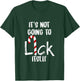 Not Going To Lick Itsef My Funny Favorite Candy Cane T-Shirt - T-Shirt | Forest