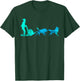 Vintage Sled Dog Mushing Mush Dog Huskies Snow Sleding T-Shirt - T-Shirt | Forest
