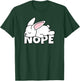 Lazy Rabbit Easter Bunny Not Today Nope T-Shirt - T-Shirt | Forest