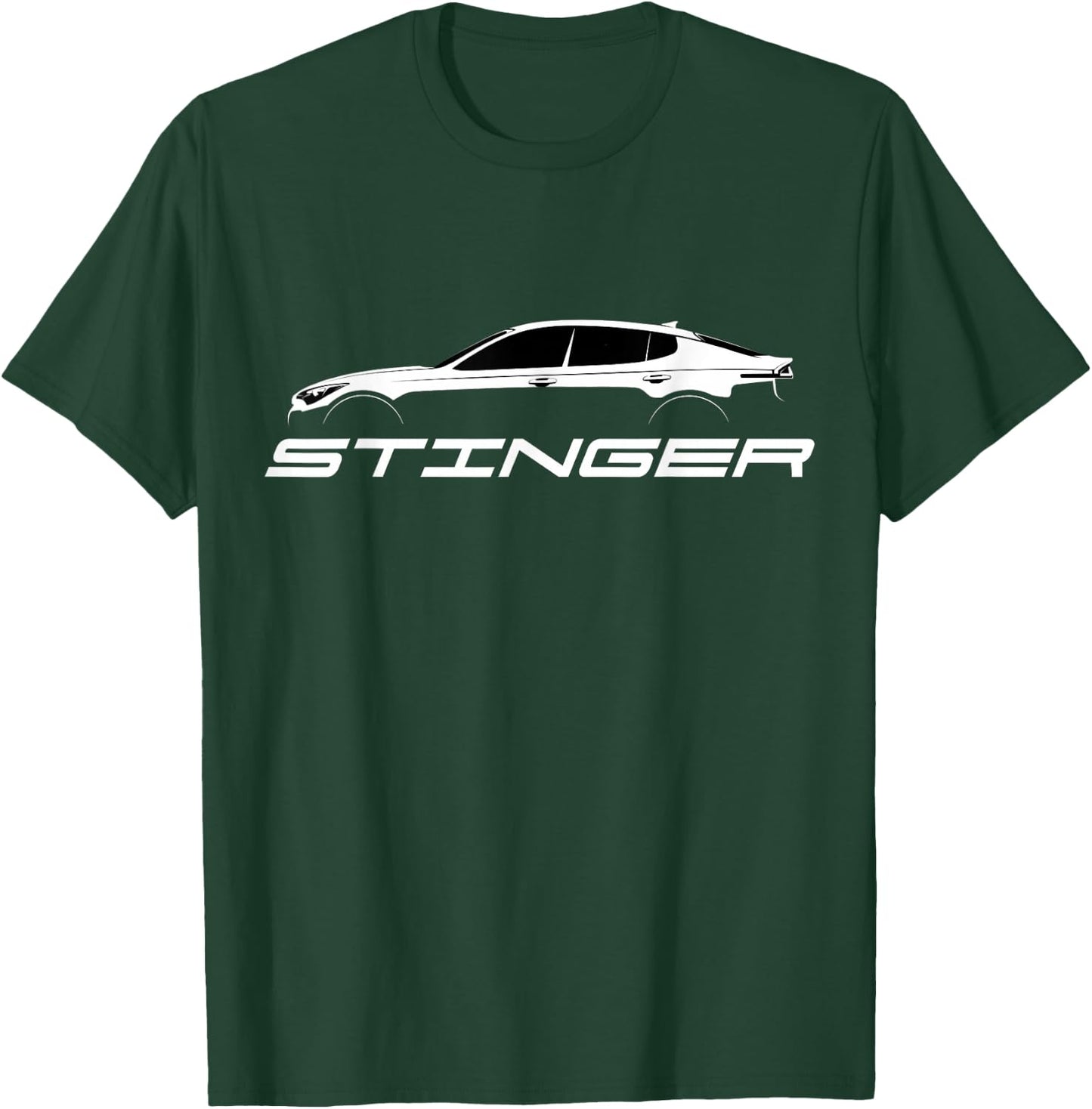Stinger GT silhouette new font T-Shirt - T-Shirt | Forest