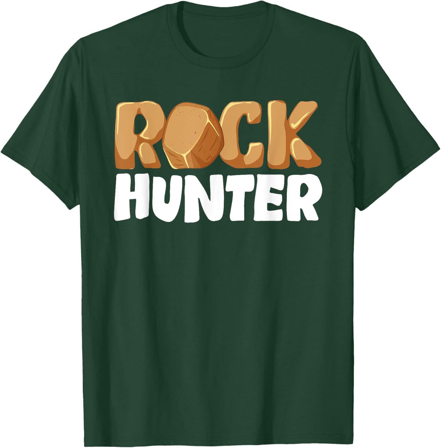 Cool Rock Hunter Geology Art Women Rockhounding Rock T-Shirt - T-Shirt | Forest