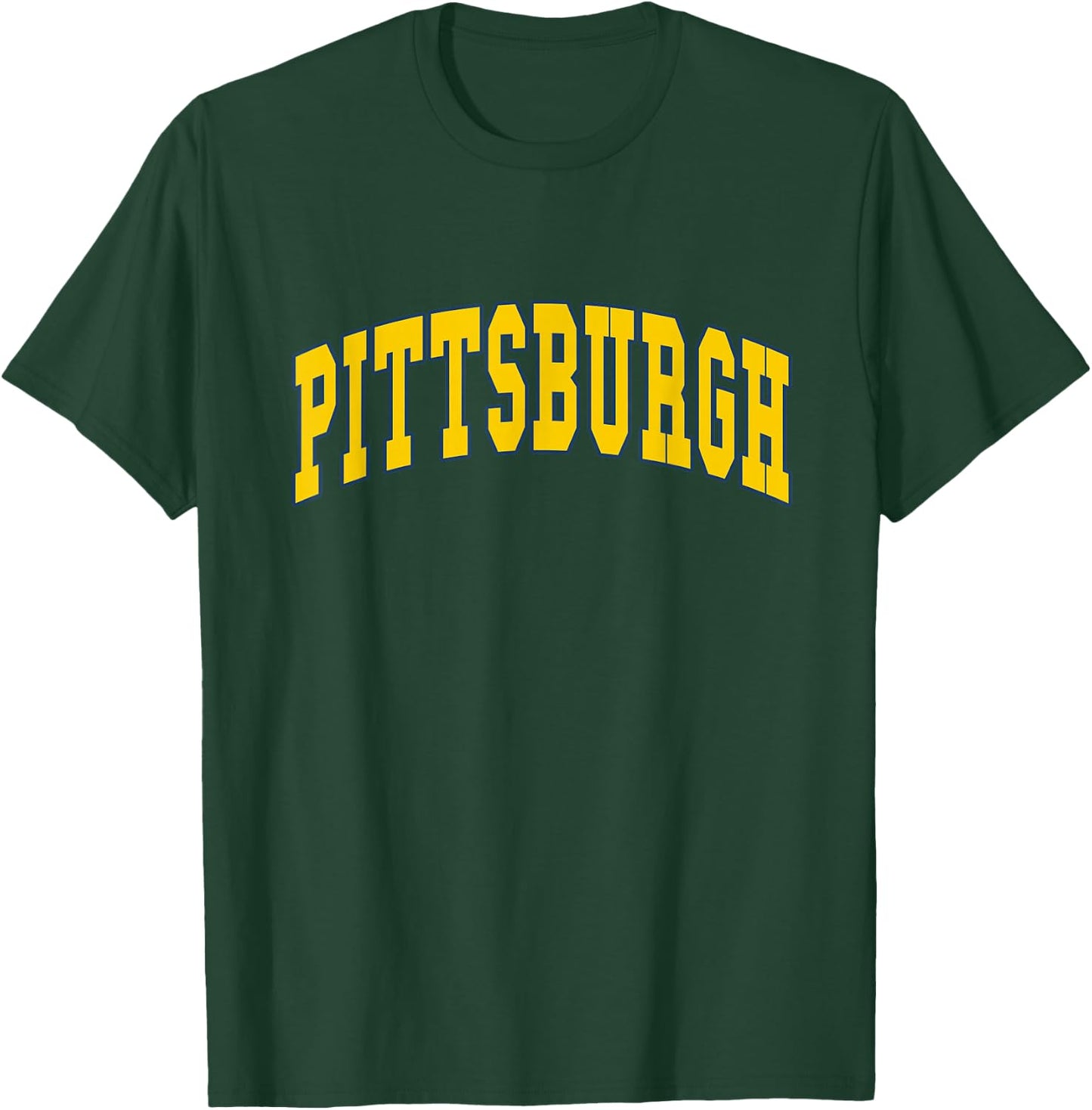 Pittsburgh - Hometown Pride - Throwback Design - Classic T-Shirt - T-Shirt | Forest