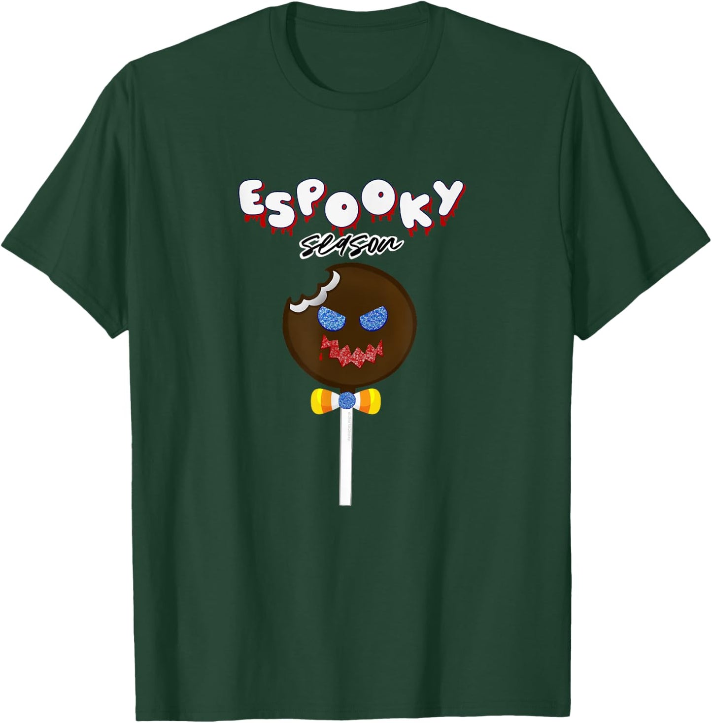 Funny Latino Espooky Season Halloween Candy Payaso Chocolate T-Shirt - T-Shirt | Forest
