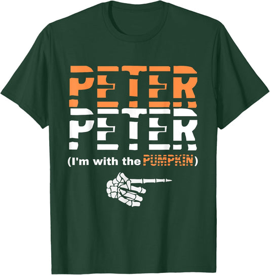 Peter Pumpkin Eater Halloween Matching Couples Costume T-Shirt - T-Shirt | Forest