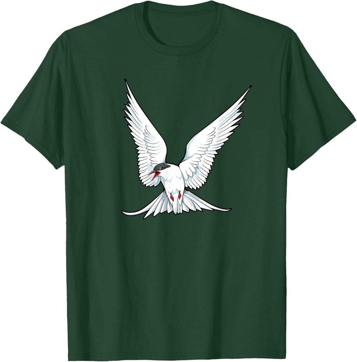 Drawing of a Arctic tern T-Shirt - T-Shirt | Forest
