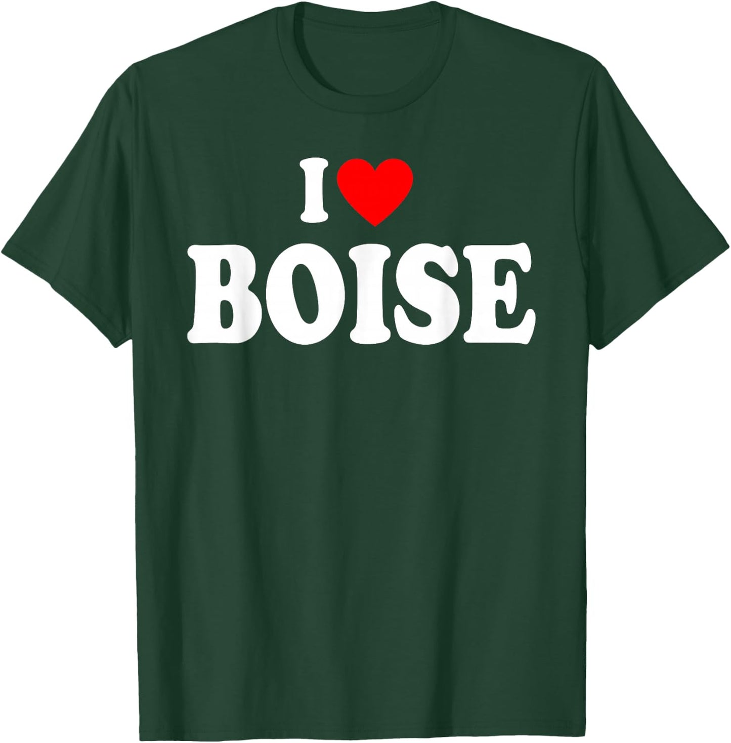 I Heart Boise, I Love Boise City Idaho Classic T-Shirt - T-Shirt | Forest