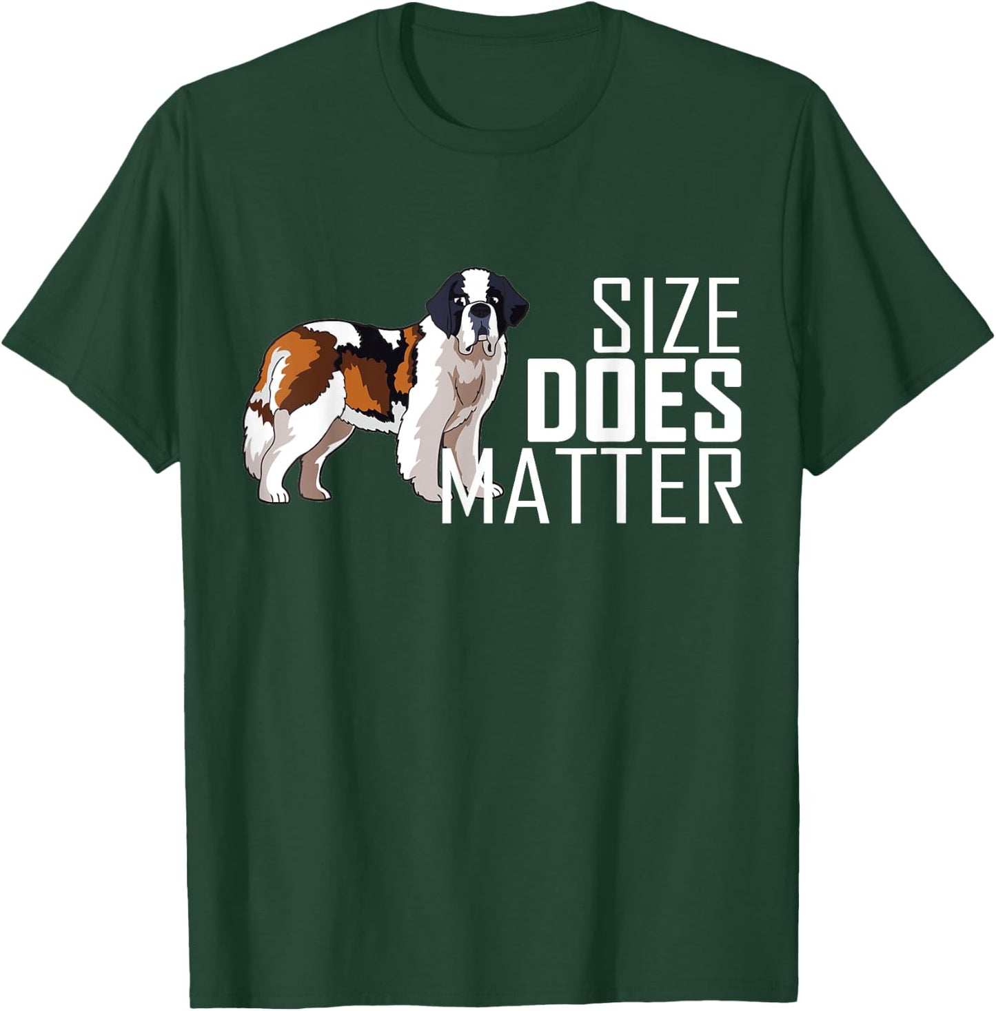 Dog Outfit Dog Owner Best Friend Saint Bernard Women Girls Kids T-Shirt - T-Shirt | Forest