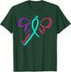 Thyroid Cancer Survivor Warrior Cancer Awareness Butterfly R T-Shirt - T-Shirt | Forest