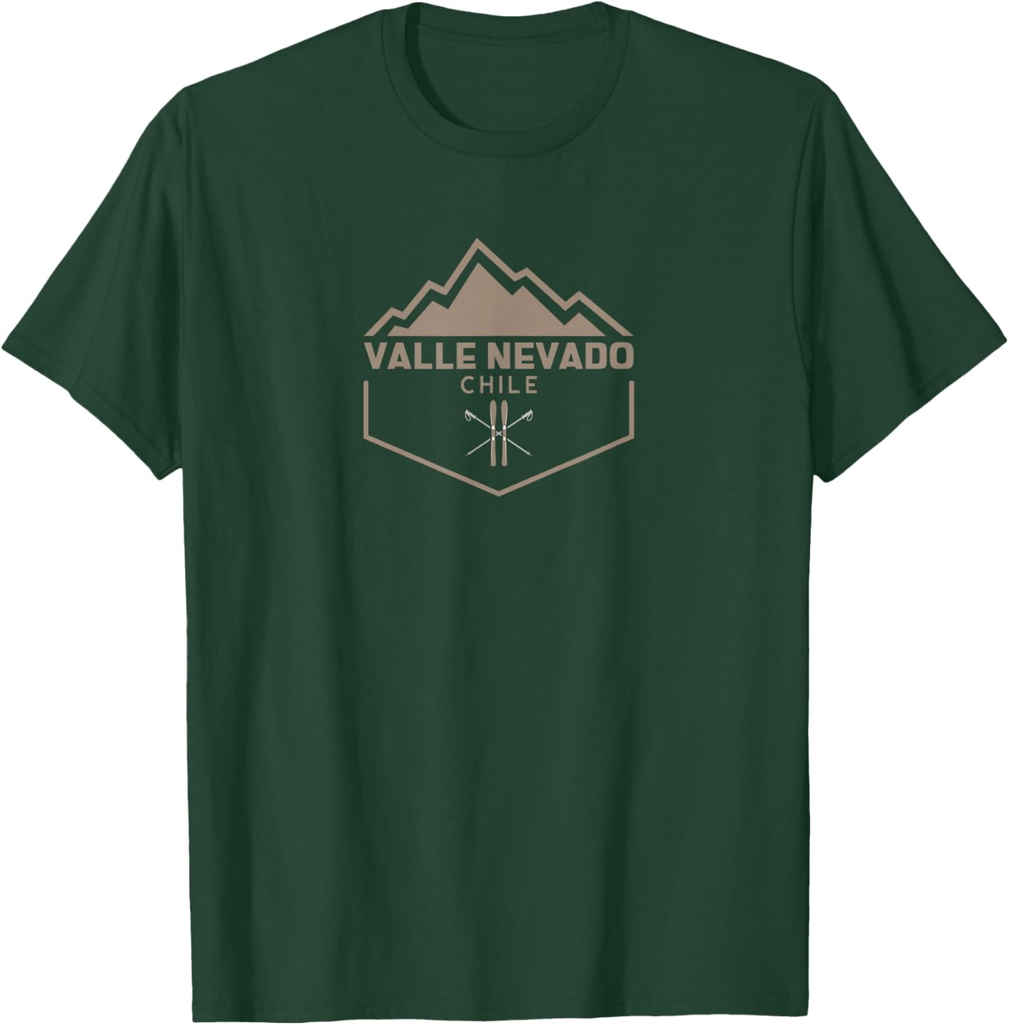Valle Nevado Chile T-Shirt - T-Shirt | Forest