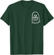 Ghost Reading Book Pocket Halloween Costume Bookworm Teacher T-Shirt - T-Shirt | Forest