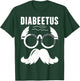 Diabetes Awareness Diabeetus Beard Type 1 Type 2 Diabetic T-Shirt - T-Shirt | Forest