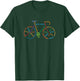 Inspiring Road Bike Funny Cycling Mountain Biking Cyclists T-Shirt - T-Shirt | Forest