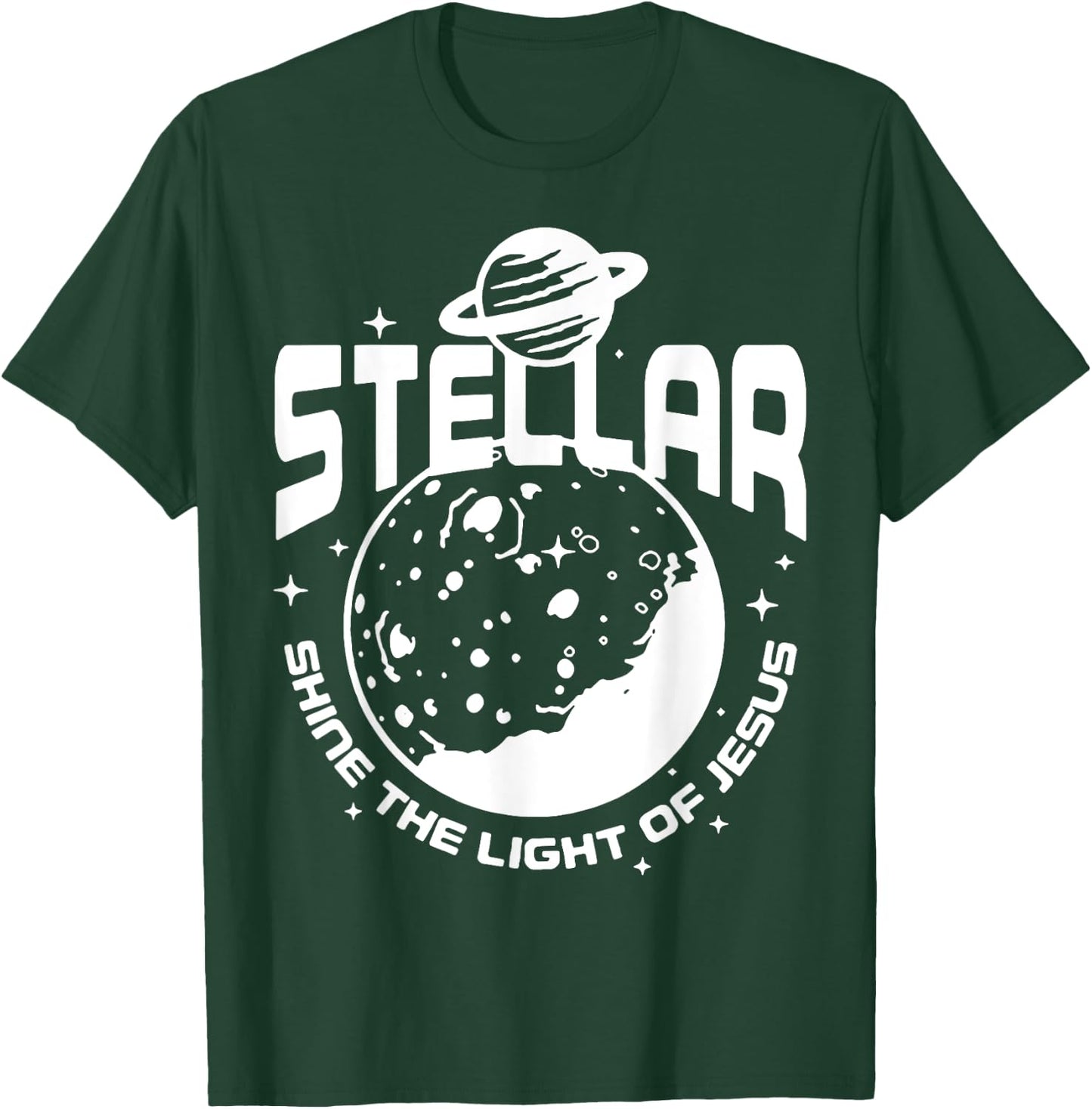 Stellar Shine The Light Of Jesus VBS 2023 T-Shirt - T-Shirt | Forest