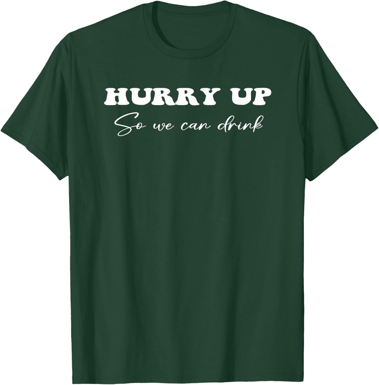 Funny Marathon Running Design Drinking Half Marathon Support T-Shirt - T-Shirt | Forest