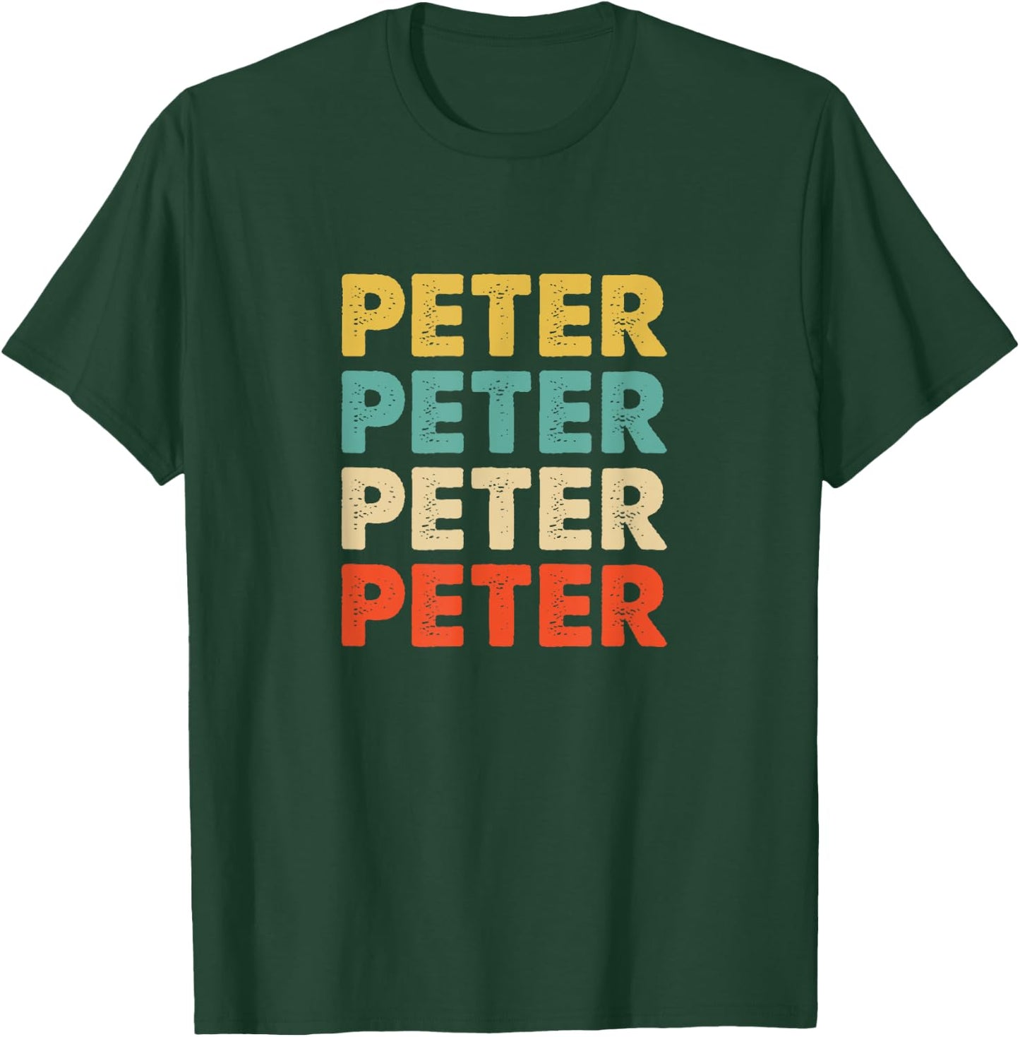 Peter Name T-Shirt - T-Shirt | Forest