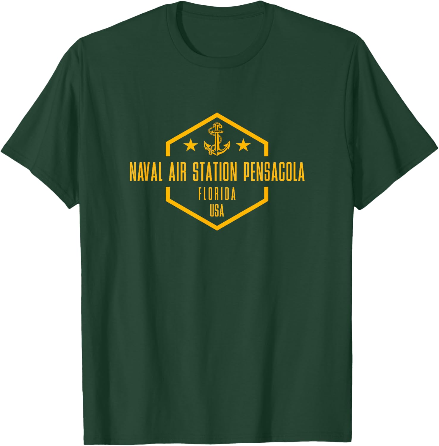Naval Air Station Pensacola T-Shirt - T-Shirt | Forest
