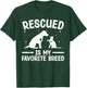 Animal Rescue Art Women Dog Cat Pet Rescuer Lover T-Shirt - T-Shirt | Forest