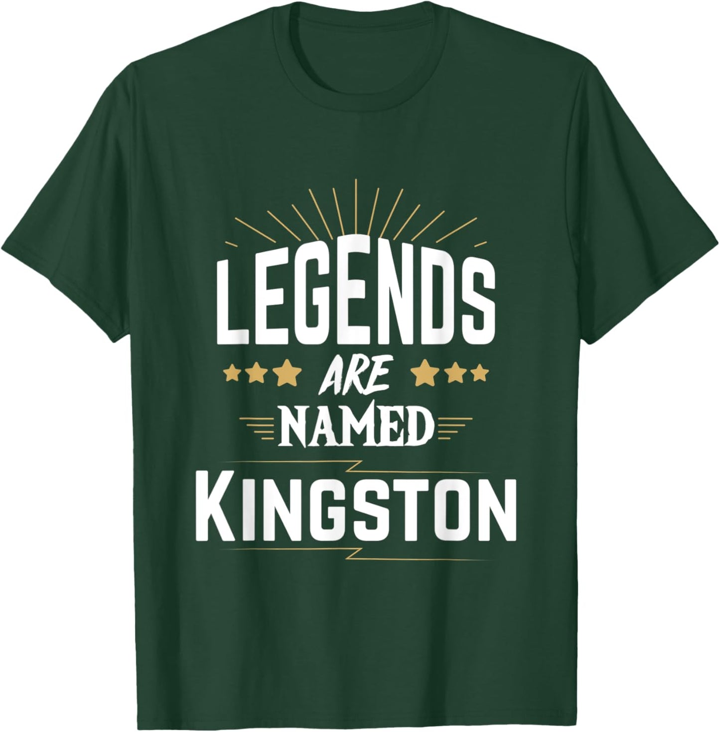 Legends Are Named Kingston T-Shirt - T-Shirt | Forest