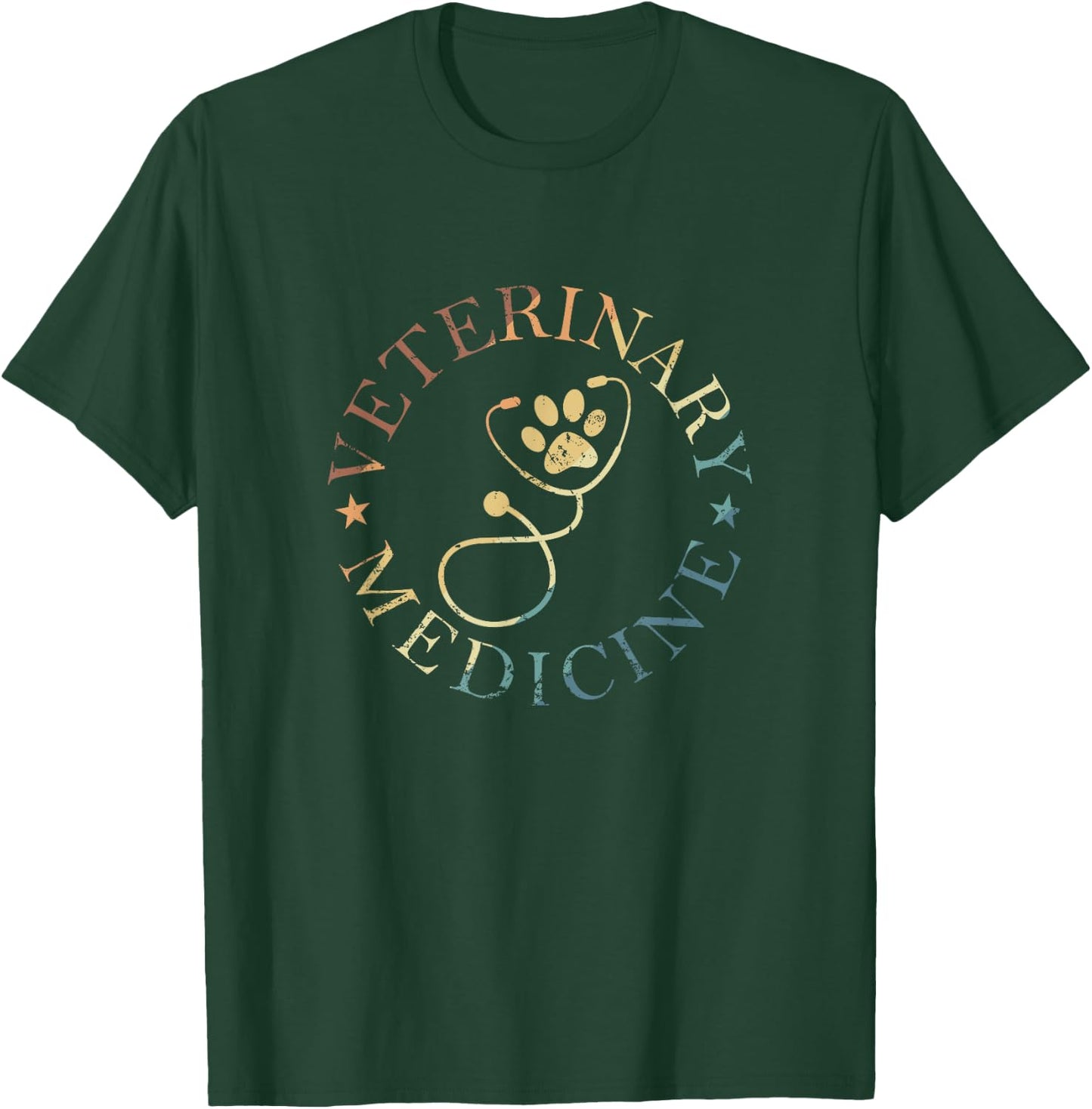 Veterinary Medicine Profession T-Shirt - T-Shirt | Forest