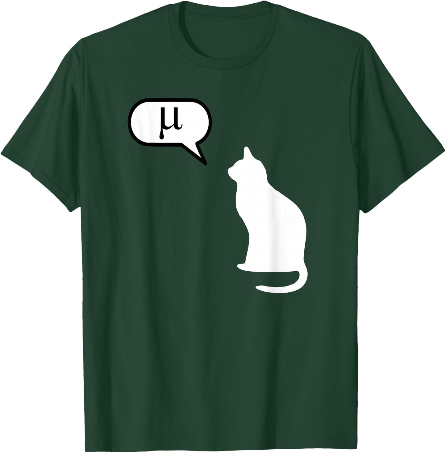 Science Cat - Math Cat, Statistics Cat, Biology Cat, Kitten T-Shirt - T-Shirt | Forest