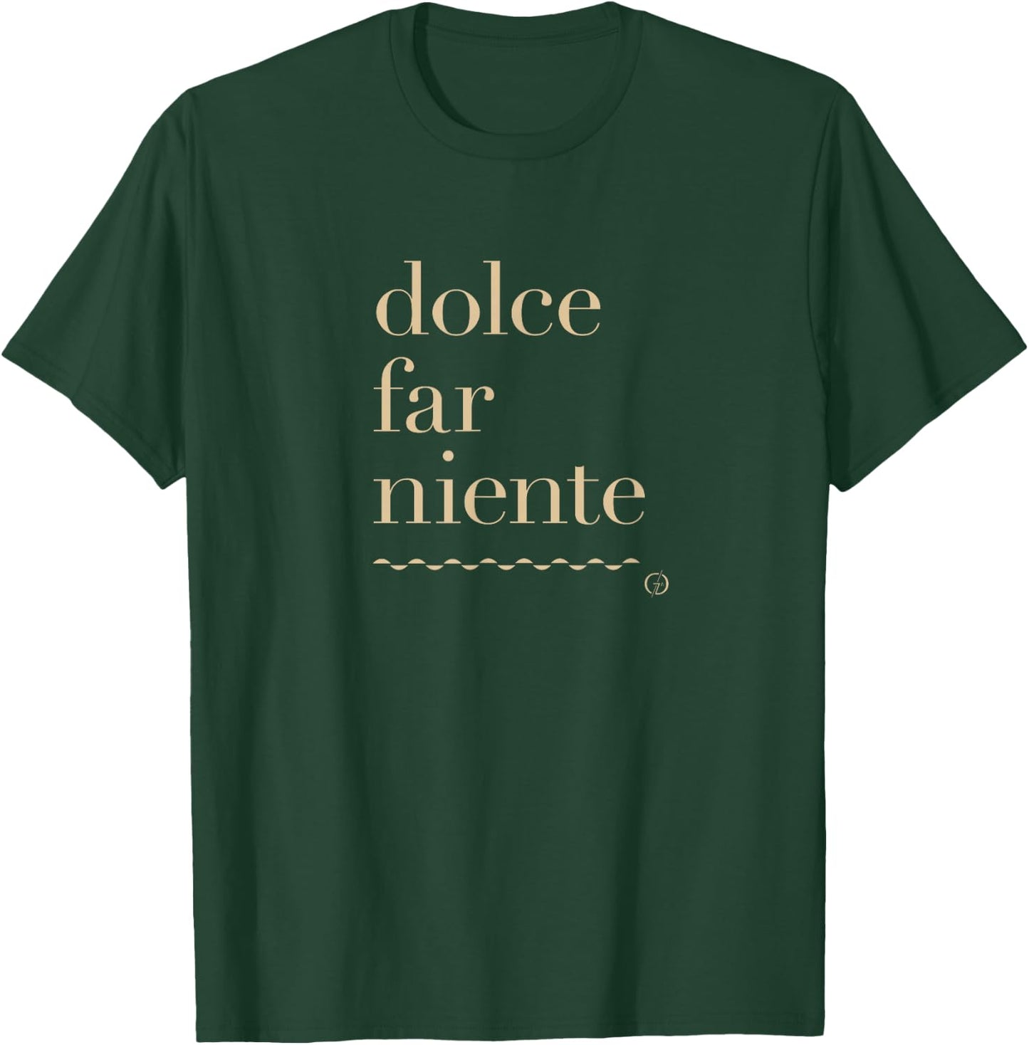 Atelier Gaudard Dolce Far Niente #2 Peace , Black T-Shirt - T-Shirt | Forest