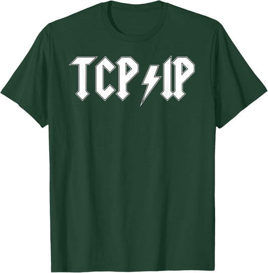 TCP IP tech week support computer System administrator T-Shirt - T-Shirt | Forest
