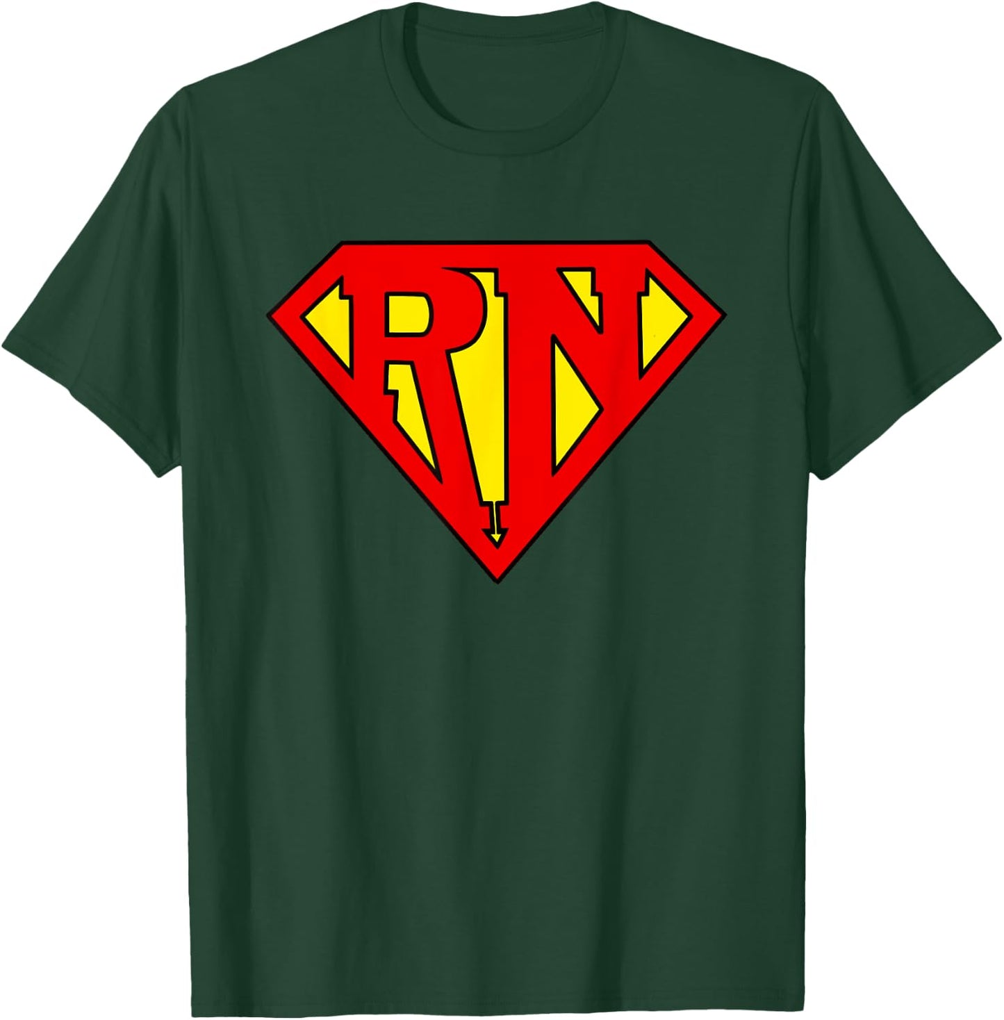 Super nurse Funny Superhero Nurse T-Shirt - T-Shirt | Forest
