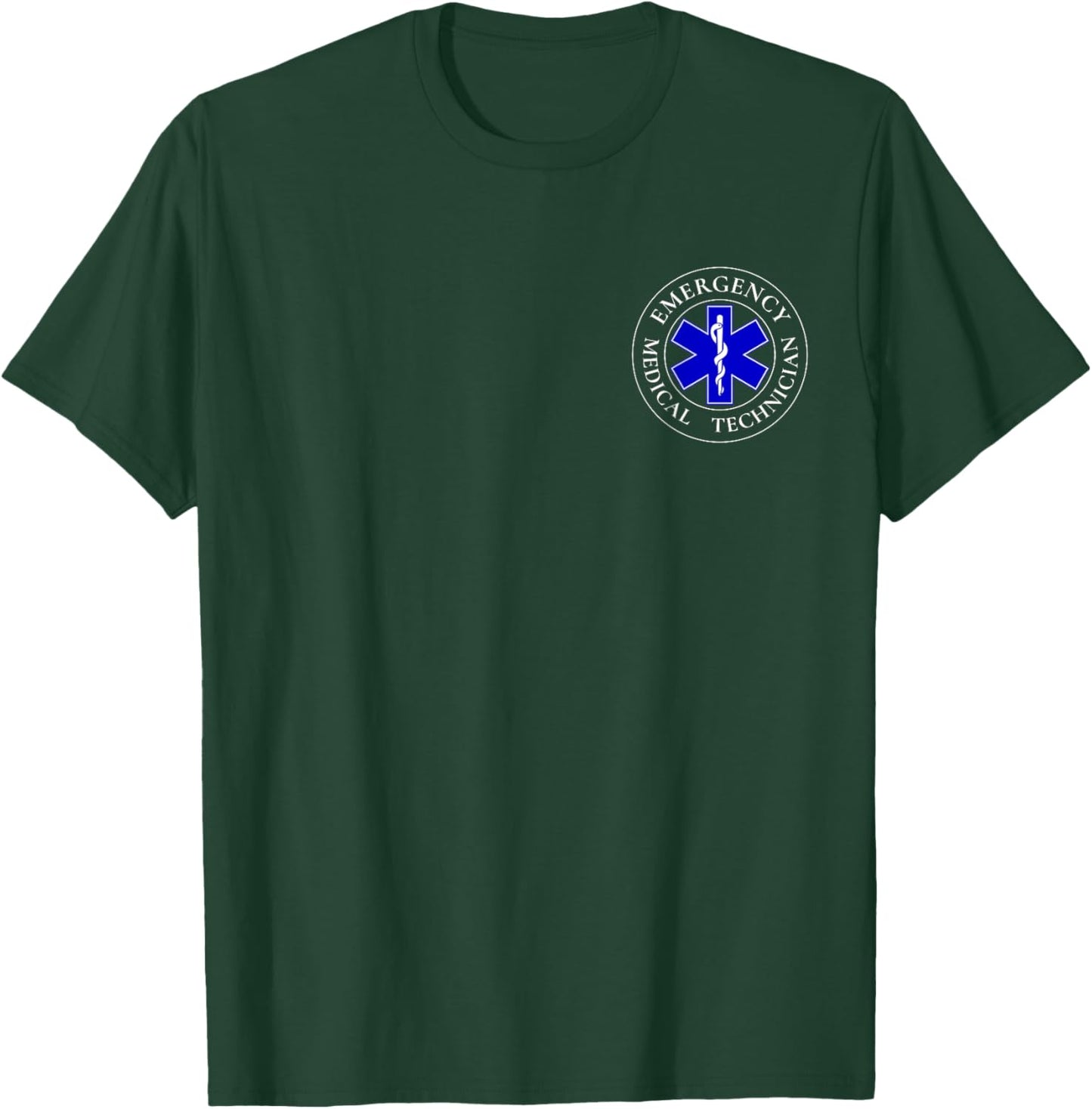 EMT Emergency Medical Technician Uniform First Aid Men Women T-Shirt - T-Shirt | Forest