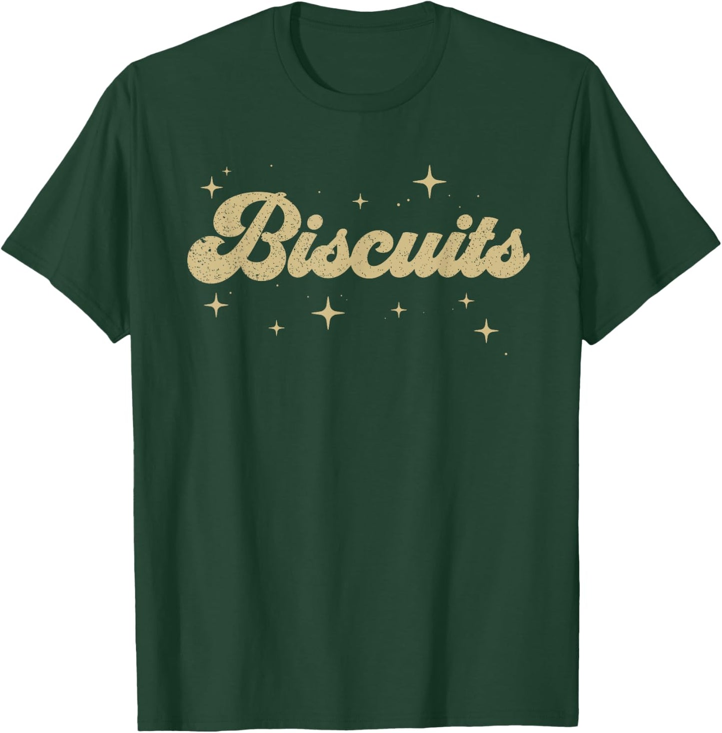 Biscuits Retro Thanksgiving Food Nutrition Matching Family T-Shirt - T-Shirt | Forest