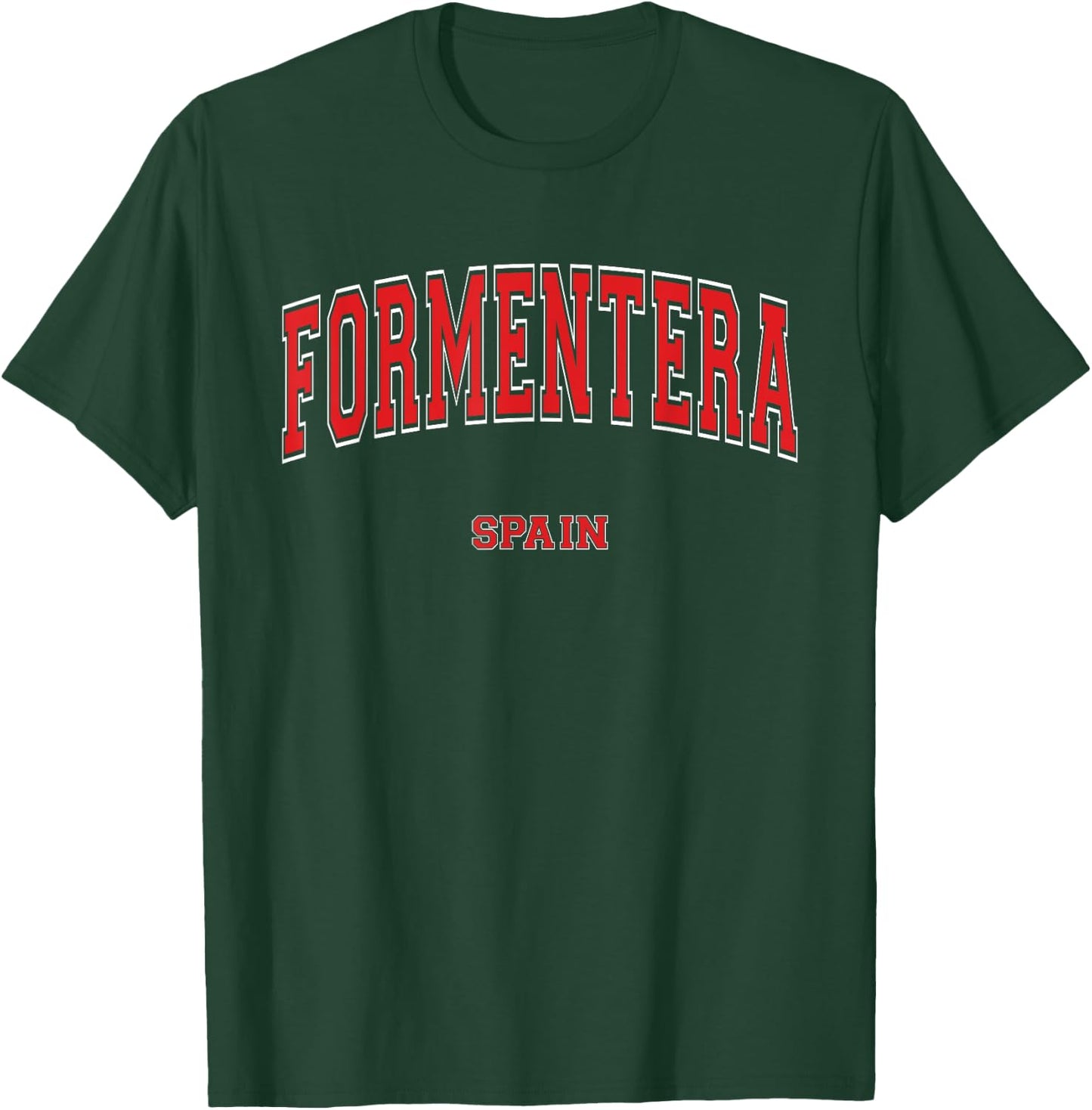 Formentera Spain City T-Shirt - T-Shirt | Forest