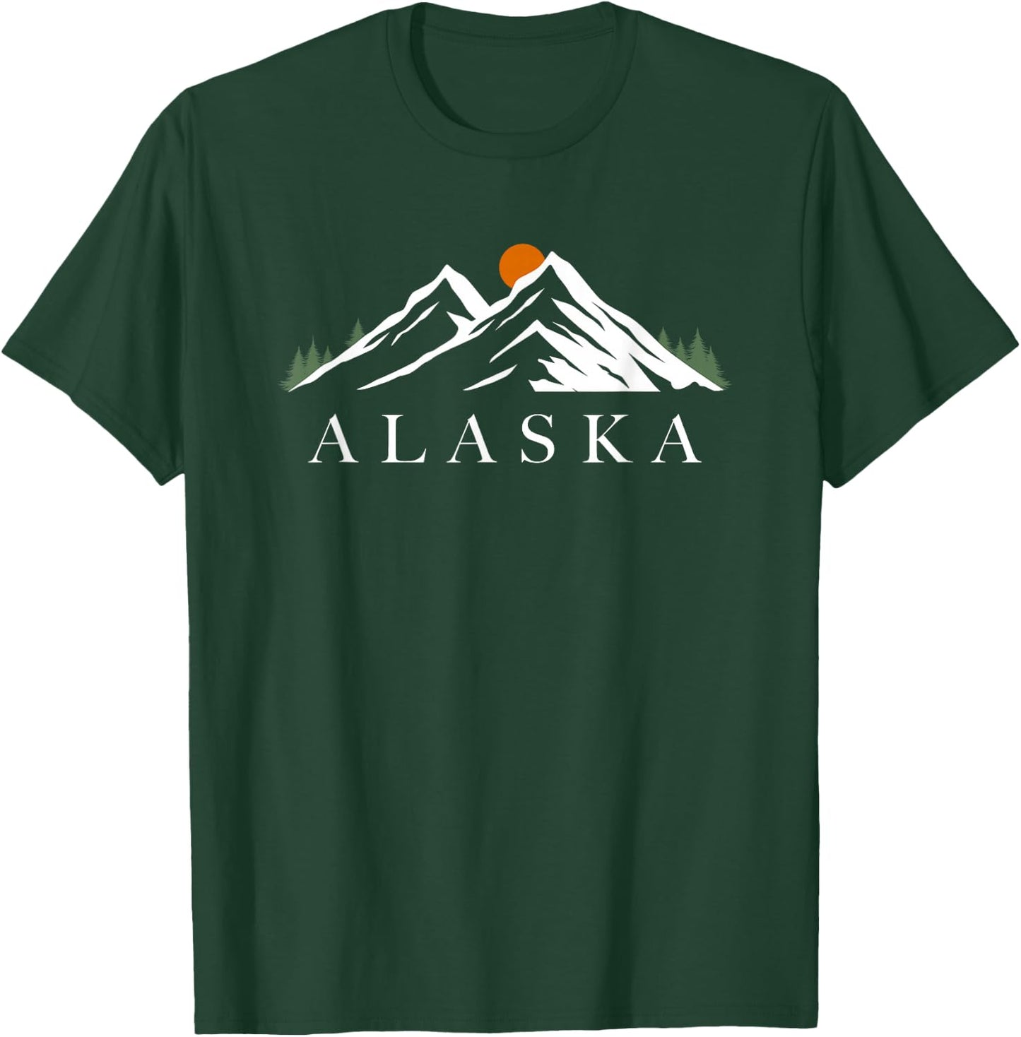 Mountains of Alaska T-Shirt - T-Shirt | Forest