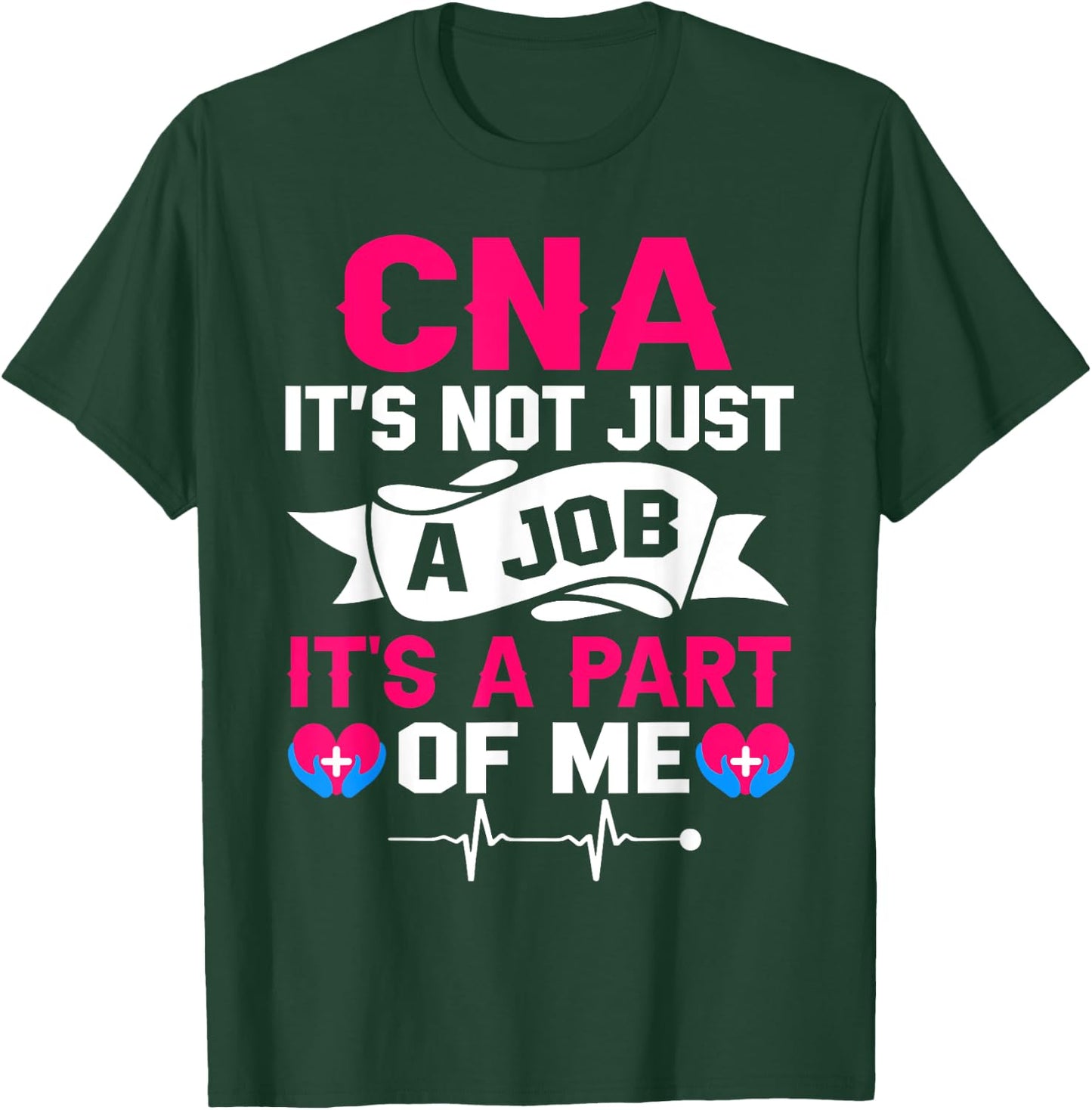 CNA Certified Nursing Assistant Gifts CNA Humor Black Women's Regular Fit Small Short Sleeve T-Shirt - T-Shirt | Forest