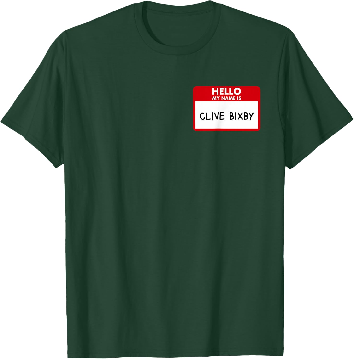 Hello My Name is Clive Bixby Phil T-Shirt - T-Shirt | Forest