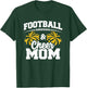 Football Cheer Mom - High School Cheerleader - Cheerleading T-Shirt - T-Shirt | Forest
