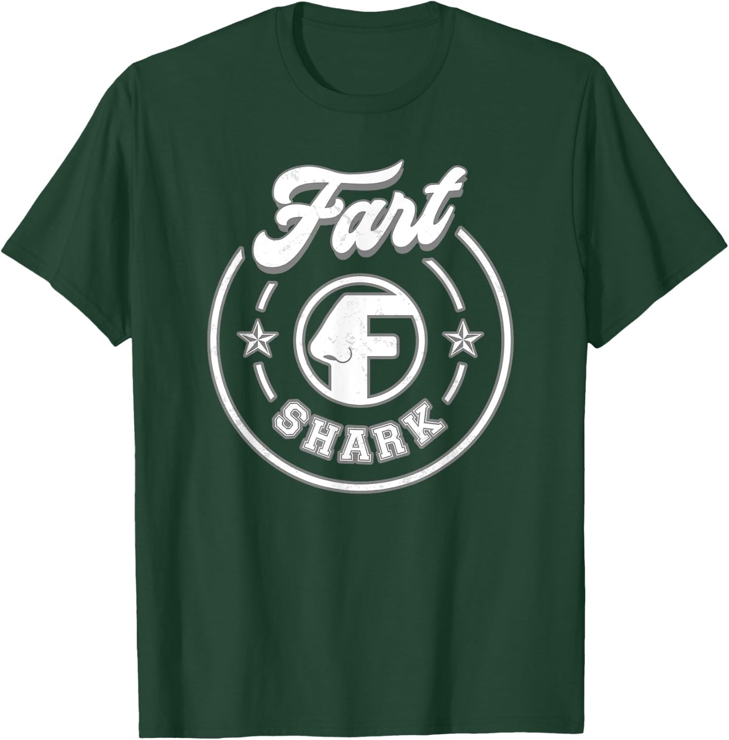 Shark Fart Funny T-Shirt - T-Shirt | Forest