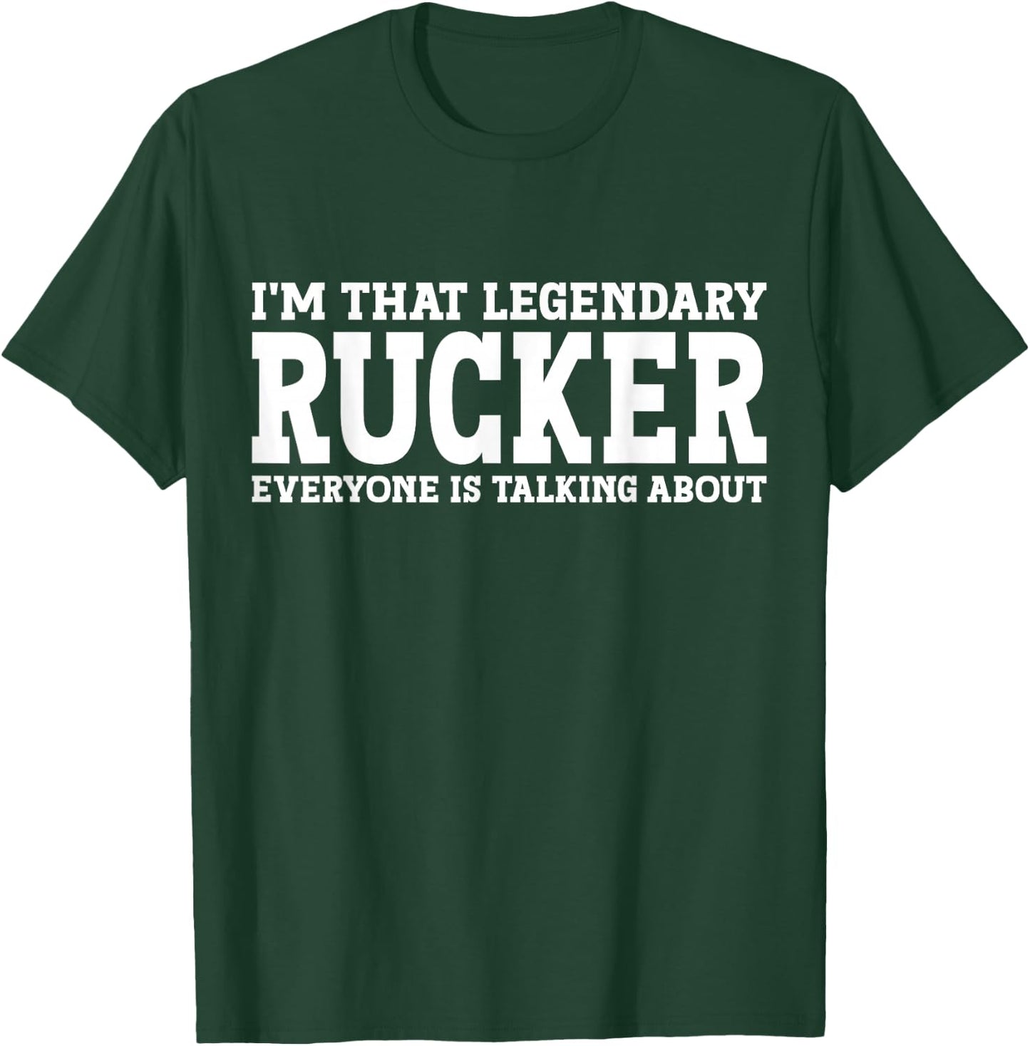 Rucker Surname Funny Team Family Last Name Rucker T-Shirt - T-Shirt | Forest